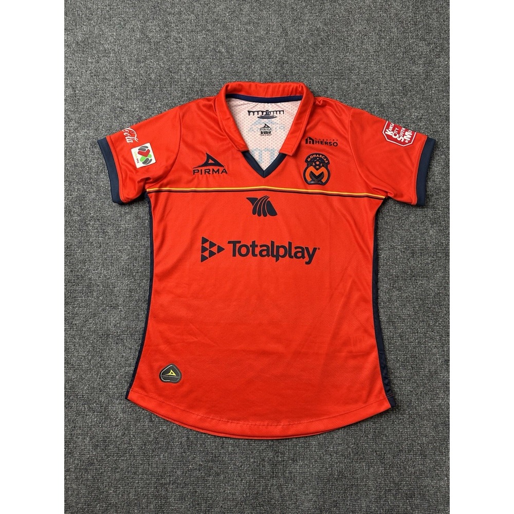 Womens Soccer Monarcas Morelia Pirma Red Home Jersey Mexico, Size L